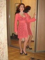 Платье "Коралловый риф"